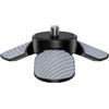 CAZSTYK Supporto per treppiede per fotocamera | Supporto da tavolo, struttura pieghevole a tre gambe, piedini testurizzati, accessorio per la configurazione da