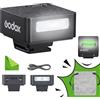 EACHSHOT Godox iM20 Flash per fotocamera - Godox iM20 Mini Flash Manuale 440 Flash Flash a piena potenza/3s Tempo di ricarica, Flash per fotocamera per Sony Zve10/Sony Zv1/Sony A7iii/Ricoh Gr3/Fujifilm F1