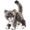 Steiff GmbH Steiff 099335 Gatto 25 cm grigio/beige in piedi