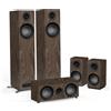 Jamo S 805 HCS set di altoparlanti Home theatre Noce 5.0 canali