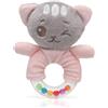 Kiokids Iberica Sl Kiokids Peluche Sonaglio Gattino Rosa