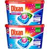 Dixan 2x Dixan Power Caps Multicolor Detersivo in Capsule per Lavatrice Per Capi Colorati con Tecnologia Pulito Profondo Azione Pulente già a 30° - 2 Confezioni da 15 Capsule ognuna