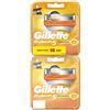 Gillette Fusion5 Power - Lame per rasoio da uomo, 5 + 5 ricariche