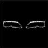 Kpuwers Coperchio lente Faro Per BMW Serie 3 E46 Berlina 2002-2005 Fari Copertura Auto Faro Lente Vetro Ricambio Anteriore Lampada Ombra Auto Borsette Auto(Left and Right)