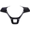 SADHADAH Pannello console centrale Per VW Per Golf 7 Per GTI Per MK7 Per POLO 2014 2015 Per Jetta MK6 2016 Adesivo Per Rivestimento Volante Interno Auto Interni Center Console Trim(Nero)