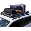 Oopsiou Barre portatutto alluminio 68kg 50x97cm per SUV | Alluminio 68kg, 50x97cm, aerodinamiche, silenziose, senza fori, doppio livello, per SUV/4x4, facile montaggio.