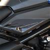 labelbike Adesivi 3D Moto Serbatoio Compatibile con Triumph | Tiger 660 Sport, Laterale Protezione in Resina, Antigraffio, Decorazione, Carbonio Nero, Made in Italy