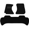 Somer Car Kit Tappetini Auto compatibili con Daihatsu Terios 1997-2005 - posteriore unito | Set Tappeti in Moquette, Tappeto auto su misura
