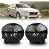 AutoBeeDen Fendinebbia compatibile con BMW E92 E93 F07 F10 F11 F22 F23, Serie 2 3 5 Gran Turismo, Adatto solo per paraurti M Tech pacchetto M Sport, 06/2006-10/2013, 1 Paio (Fumo Nero)