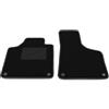 Somer Car Kit Tappetini Auto SOLO ANTERIORI 2pz compatibili con Audi A3 8P7 Cabrio 2008-2013 | Set 2 tappeti anteriori su misura in moquette