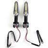 YZXOOP Indicatore Per Moto Indicatori Di Direzione Anteriori O Posteriori Per Moto Per YAMAHA MT-125 MT-15 MT-25 MT-03 MT-07 MT-09 MT-10 2014-2023 Frecce Direzione Indicatori
