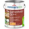 Remmers Olio eco per legno di larice, 5 litri, olio sostenibile a base d'acqua per larice all'esterno e all'interno, ideale per mobili da giardino e terrazze in larice, ecologico