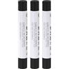 QUARKZMAN 3Pz Stick Cera Crayons per Riparazione Mobili Nero Carbonio | Pennarelli Ritoccamobili per Legno Graffi Buchi Tavoli Scrivanie Pavimenti Coperture