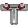 oomvarmer Registro ventilazione motorizzata bypass 220v T per aria ventilazione aria condizionata valvola vmc condotto cappa aspirante