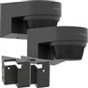 Oktaplex motion Oktaplex Eva set 2 sensori movimento esterni antracite 12 m staffa angolare