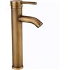 FW Rubinetto Bagno Lavabo, Miscelatore Lavabo Monocomando, Stile Vintage Ottone Rubinetto Bagno, Per Acqua Calda E Fredda Disponibile, Valvola In Ceramica, Per Bagno o Avabo Bagno, Bronzo