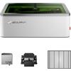 SCULPFUN E1 12W Macchina per Incisione Laser Chiuso Classe 1 Taglio Laser | Incisore laser con Fotocamera, Air Assist, Piastra a Nido d'ape, CoreXY 600 mm/s, per DIY Legno pelle e Oltre 300 Materiali