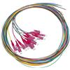 Link Set cavi Pigtail fibra ottica Link LKLC12PT4 Connettori LC OM4 Simplex 2m Multicolore 12pz [LKLC12PT4]