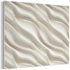 MuchoWow© MuchoWow© Pannelli Pannello Fonoassorbente Decorativi | 40x30 cm - Insonorizzanti Decorativo Parete Fonoassorbenti Design Fonoisolanti Insonorizzazione Stanza Diagonale - Onde