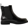 BOSS Eleri_chbootie_bo, Stivaletti alla Caviglia Donna, Nero, 38 EU