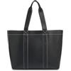 HUGO Becky Up Tote, Borsa Donna, Nero, 17 x 52 x 34 cm