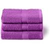 Caleffi Set 3 Asciugamani Ospite 40x60 cm, Bidet e Bagno, 100% Cotone