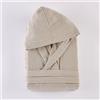 VIA ROMA60 COMPACT ACCAPPATOIO UNISEX SA0123 VIA ROMA60 BEIGE