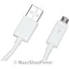 LG CAVO DATI E RICARICA MicroUsb ORIGINALE EAD62329704 - EAD63665201 - EAD63665203 WHITE BULK PER CELLULARI
