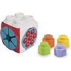 Clementoni- Soft Sensory Activity Cube-Set Costruzioni Prima Infanzia, Mattoncini Morbidi Clemmy, Blocchi Bambini 6 Mesi, Gioco Sensoriale, Impilabili E Lavabili, Made in Italy, Multicolore, 17902
