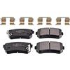 BLUE PRINT Kit pastiglie freno, Freno a disco ADG042119 Hinterachse | Compatibile con: HYUNDAI ix35, KIA SORENTO II, SPORTAGE III, SPORTAGE IV