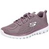 Skechers Donna Graceful Get Connected Trainers, Lavender Mesh/Lavender Trim, 41 EU