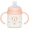 Suavinex Bicchiere Apprendimento Bambino, +6 Mesi, W&Free Rosa