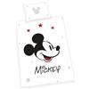Herding Set di Biancheria da Letto, Mickey Mouse Disney, Federa 40 x 60 cm con Design Reversibile, Copripiumino 100 x 135 cm, Con Chiusura a Cerniera, 100% Cotone