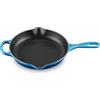 LE CREUSET Padella doppio becco Evolution in ghisa vetrificata, Rotonda, diameter 23 cm, Azzurro, 20182232200422