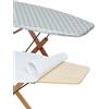 Foppapedretti Lacopertina Con Mollettone Ricambio Per Asse Da Stito Con Piano, Multicolore, ‎52 x 103 x 0.5 cm, 340 grammi