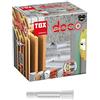 TOX 016100051 - Caja de 100 tacos universales 4AS-K DECO, 8 x 49 mm