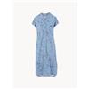 Pip Studio Camicia da notte corta in viscosa con maniche corte Dalia Delhi Dreams - Blu