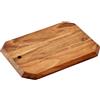 KESPER | Tagliere in legno di acacia, dimensioni: 28 x 20 x 1,5 cm, colore: marrone | 29150