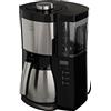 Melitta Macchina da caffè con filtro Look V Timer 1025-18 con caraffa termica e funzione timer, 1080, serbatoio acqua rimovibile e programma anticalcare, 1,25 litri, nera