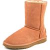 Shenduo Invernali Mid-calf Stivali da Neve Classico | Foderati in Pelliccia al Caldo Materiale Pelle Metà Polpaccio Stivali per il Freddo