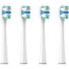 Zrksgbvyct Testina Di Ricambio For Spazzolino Elettrico. Compatibile Con Usmile P1 P10 P20 P20PRO U1 U2 U3 P4 Spazzolino Elettrico(4 white clean models)