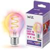 WiZ Lampadina Goccia Smart LED WiFi, Luce Bianca e Colorata RGB, Filamento, E27, equivalente a 40W, Tecnologia SpaceSense, Controllo Vocale (Alexa, Apple HomeKit, Google Home)