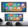 Ninetom Autoradio da 10,25 pollici, CarPlay/Android Auto/Mirrorlink/Navigazione per Audi Q2 2018-2022 con sistema MIB2, touchscreen aggiornato