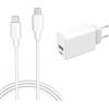 NICPOWER 30W PD Caricatore Compatibile con iPad Pro/Air, per iPad 10 11 Generazione | 13/12,9/11/10.9 Pollici M4 M2 A16 2025 2024, Mini 6ª/7ª Alimentatore Caricabatterie