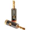Dynavox Spina cava a banana, fino a 6 mm², 2 x rosso, 2 x nero
