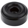 Dynavox piedini in alluminio mini, set di 4 unità, con ammortizzatori in gomma, max. 10 kg per piedino, ottimali per dispositivi HiFi e apparecchiature audio, anodizzato nero