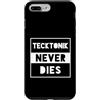Electronic Festival Beats Custodia per iPhone 7 Plus/8 Plus Tecktonik Never Dies - Stile di danza metà anni 2000