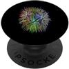 Celebration Goods Festive Firework Appar Illumina il cielo notturno colorato fuochi d'artificio celebrazioni PopSockets PopGrip Adesivo
