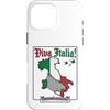 Lakelandwholesale1 Shirt Company Custodia per iPhone 16 Pro Max Viva Italia Bandiera Italiana Mappa Uccelli Grafica Capolavoro Design