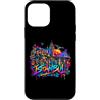 Souvenir di Istanbul & Co. Custodia per iPhone 12 mini Ricordo dello skyline della città di Istanbul - Graffiti